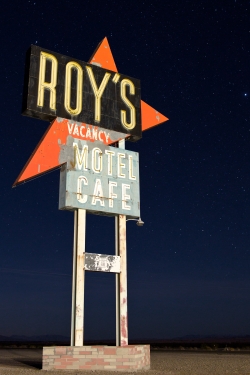 Roys Cafe Sign Route 66